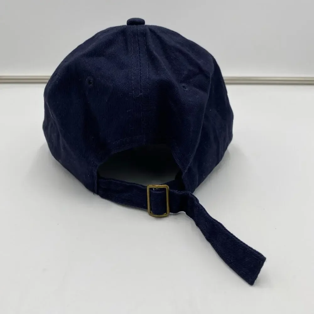 Disney Parks Unisex Navy Mickey Mouse Embroidered Adjustable Baseball Cap